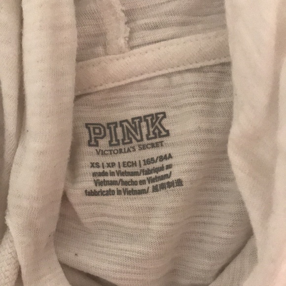 White XS hoodie from pink. - Picture 2 of 4
